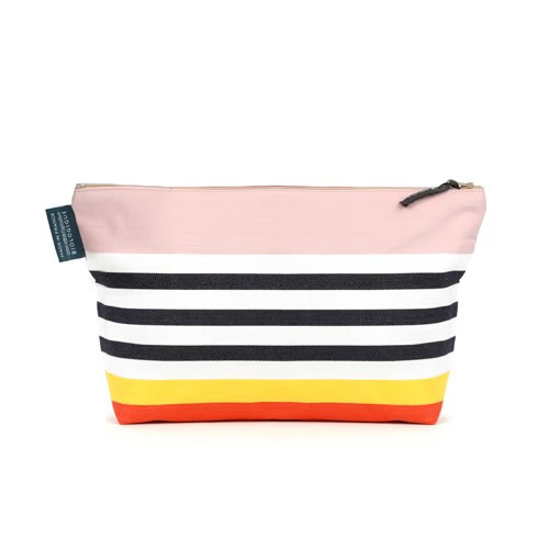 Trousse de toilette rose orange